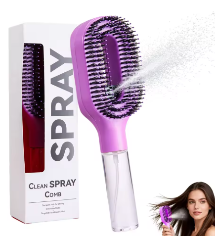 Clerflo™ All-In-One Spray Hair Brush