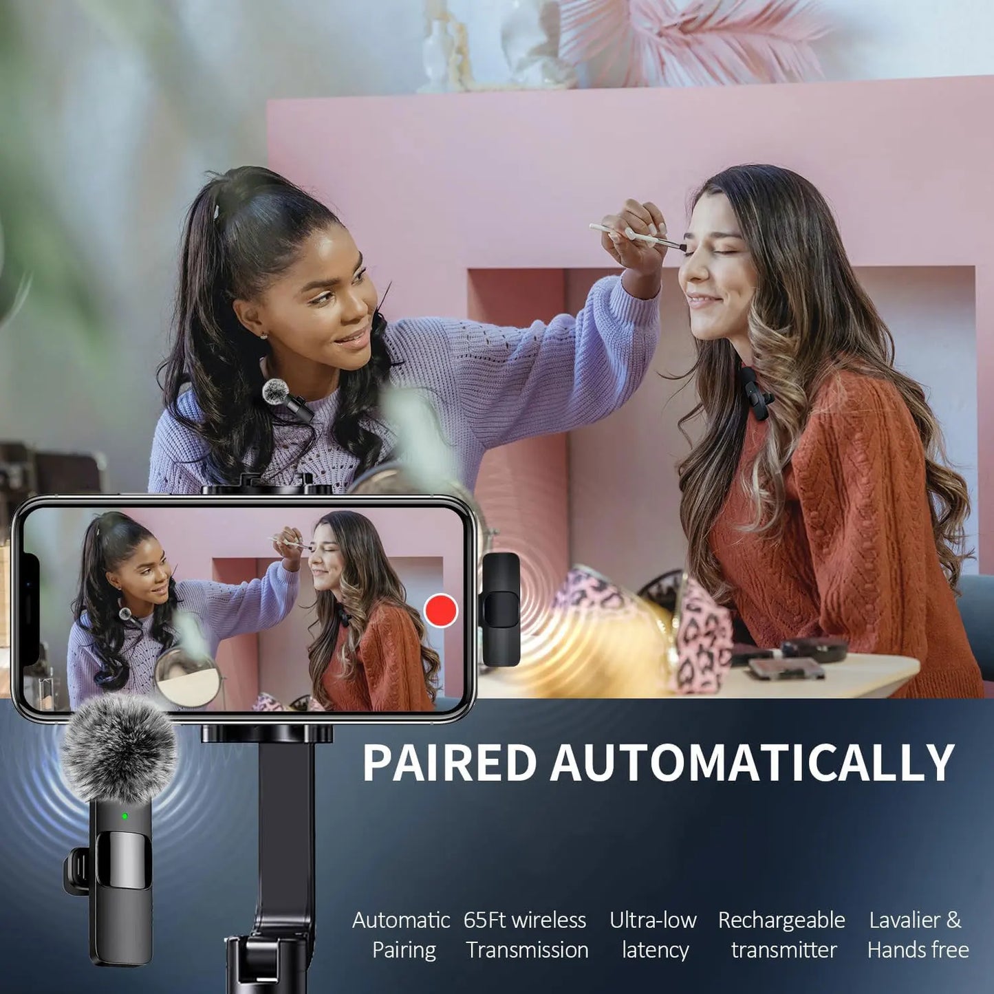 Clerflo™ Wireless Clip-On Mic