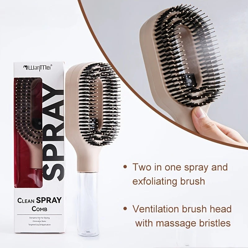 Clerflo™ All-In-One Spray Hair Brush
