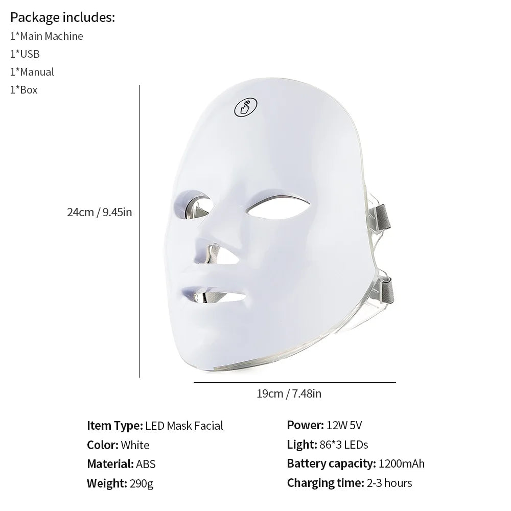 Clerflo™ LED Facial Mask Pro